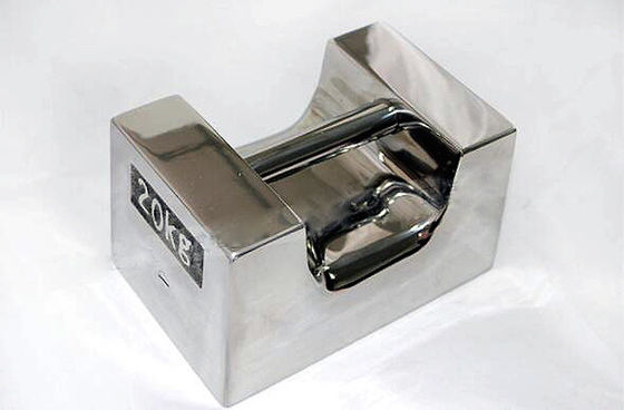 스테인리스 스틸로 만든 표준 시험 무게 및 캘리브레이션 무게