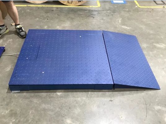 대형 산업용 플로어 스케일 5000kg 로우 프로파일