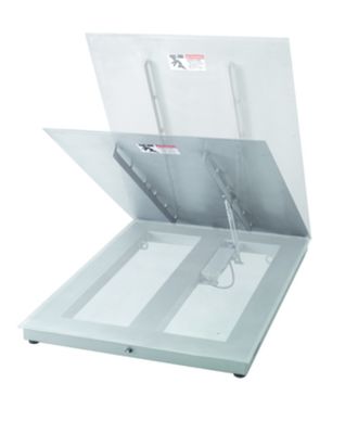 PFA579lift-D1500A 스테인리스 스틸 플로어 스케일, 효율적인 청소 및 유지보수
